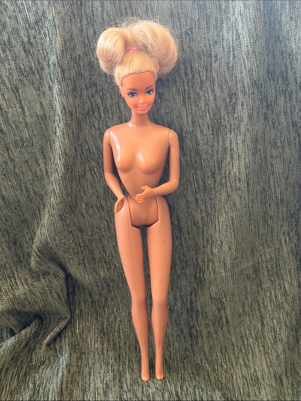 Barbie Vintage Nude Blonde Fashion Doll - Tan Skin